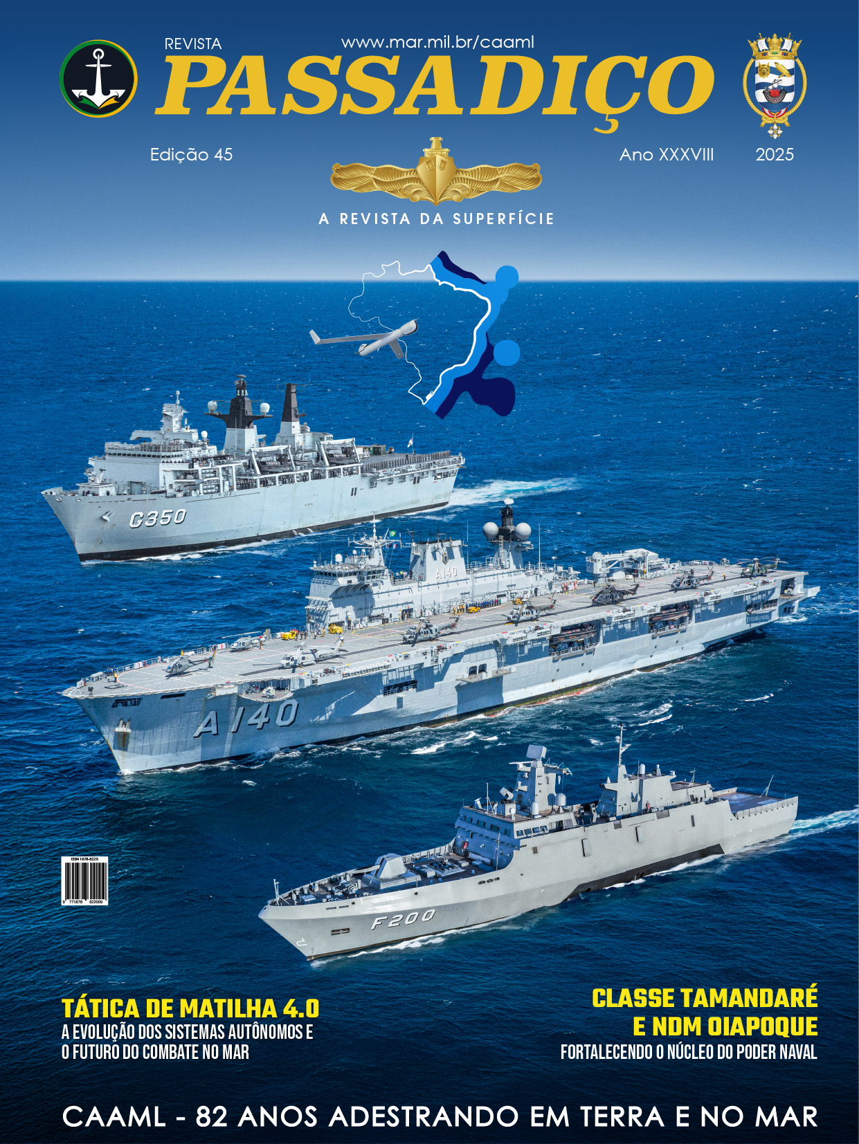 					View Vol. 38 No. 45 (2025): Revista Passadiço 2025
				