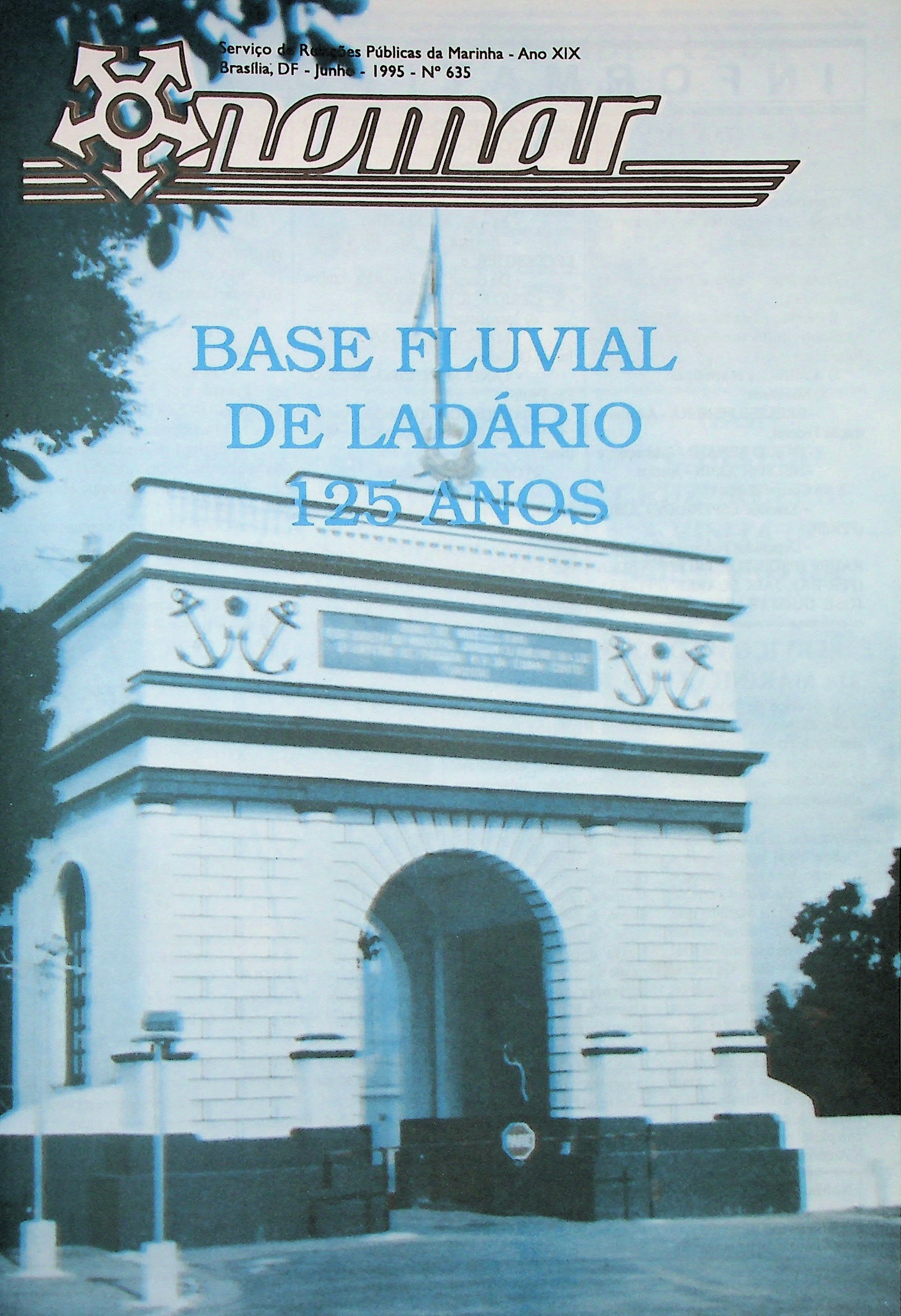 v. 3 n. 635 (1995): Base Fluvial de Ladário 125 anos