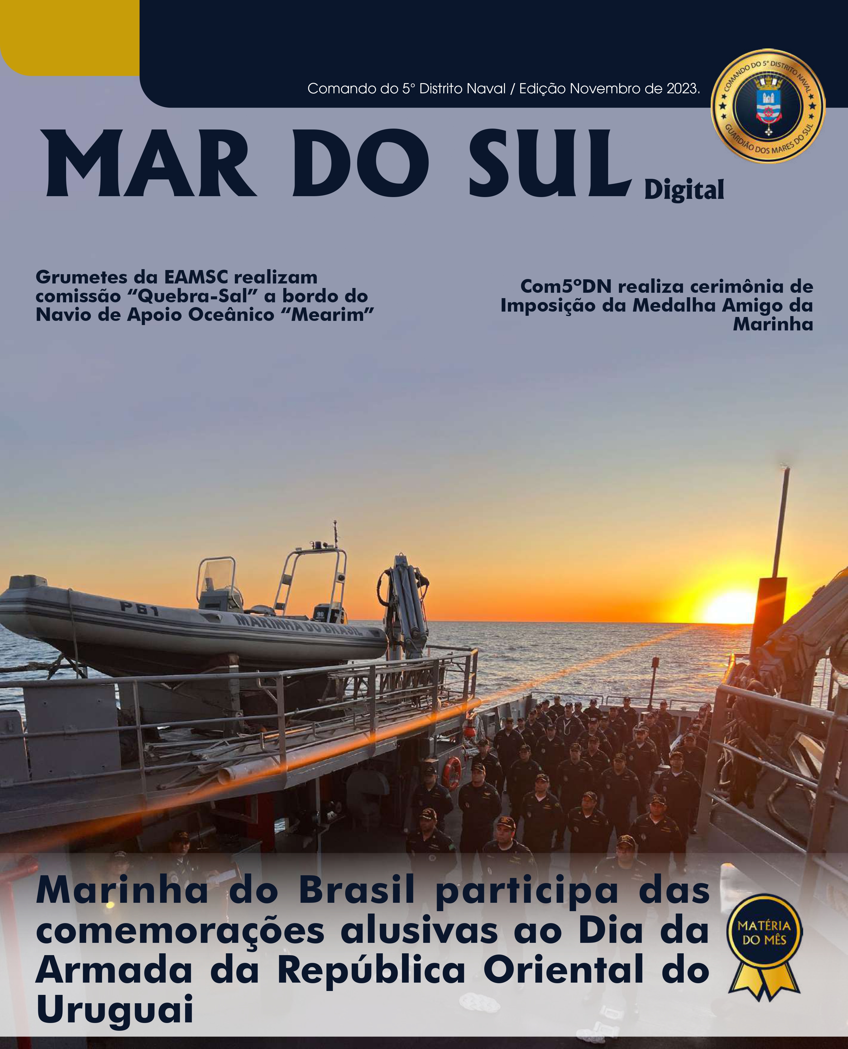 Capa Revista Mar do Sul - v.1 n.4 (2023)