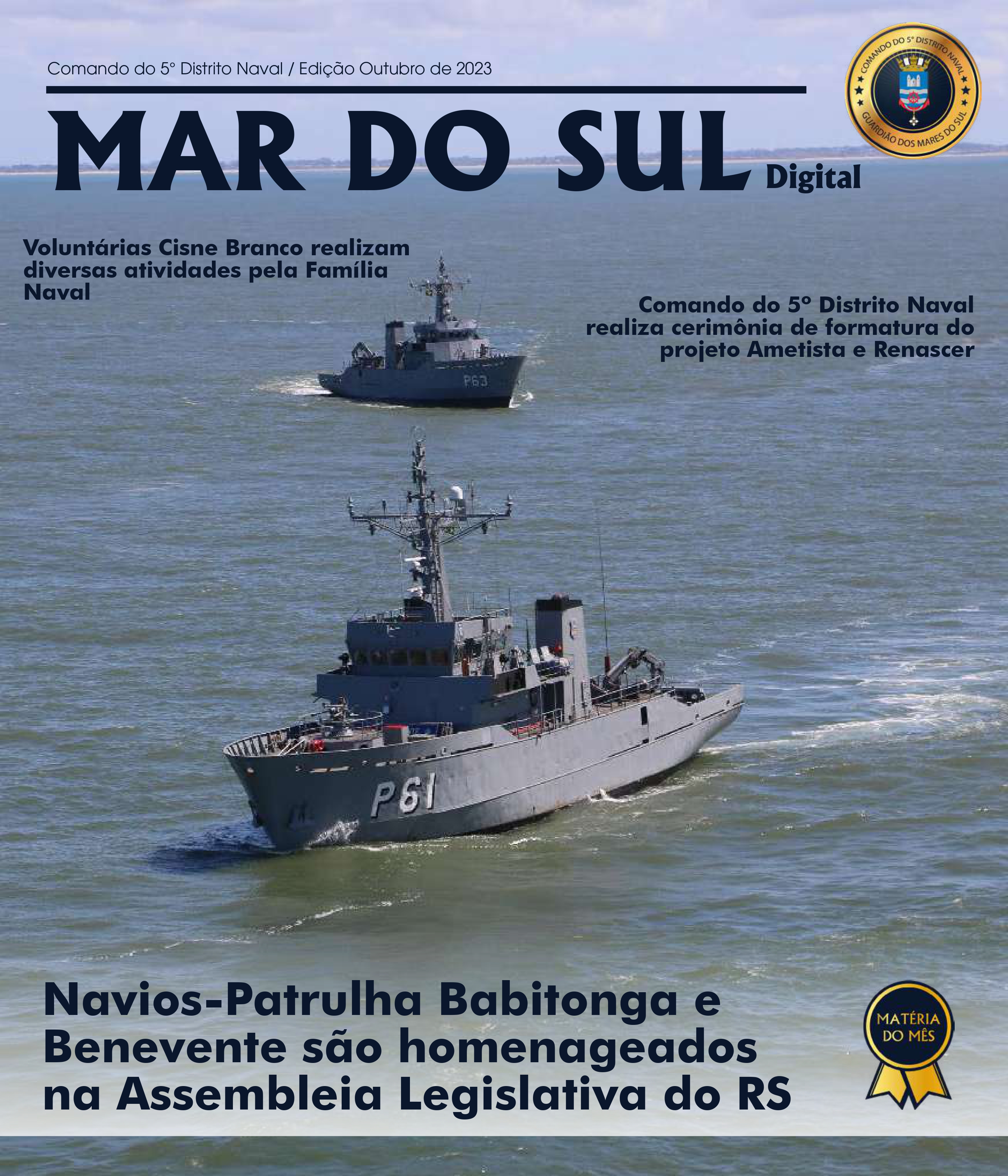 Capa Revista Mar do Sul - v.1 n.3 (2023)