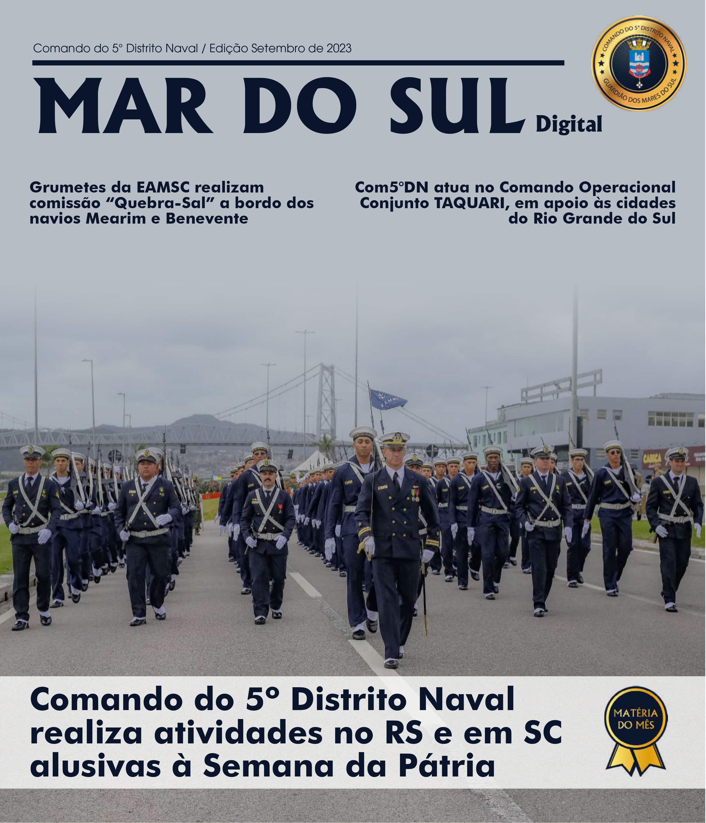 Capa Revista Mar do Sul - v.1 n.2 (2023)