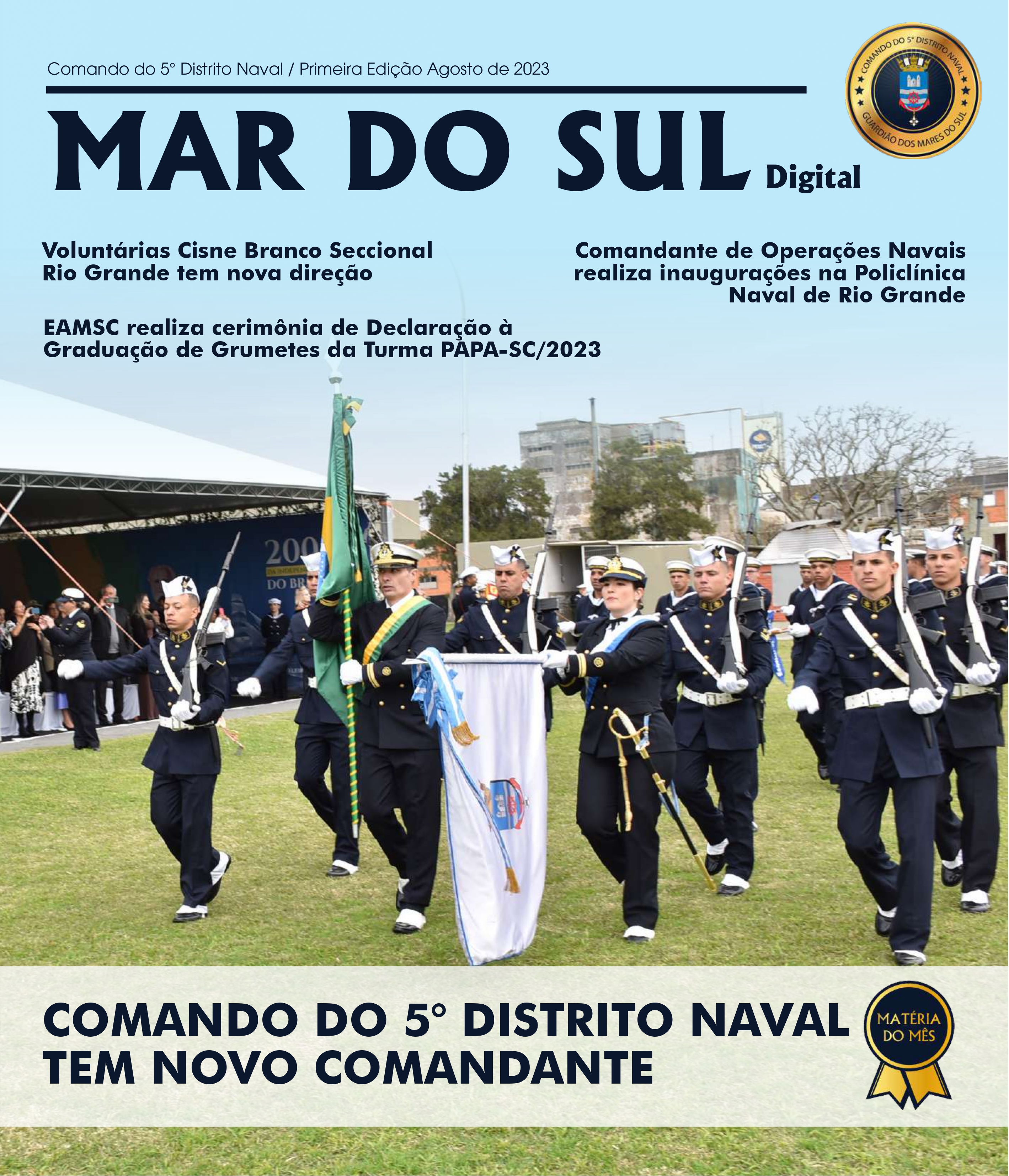 Capa Revista Mar do Sul - v.1 n.1 (2023)